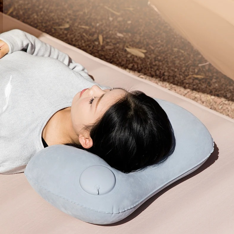 Travel Pillow Inflatable - Ultralight Inflatable Camping Pillow Portable Travel