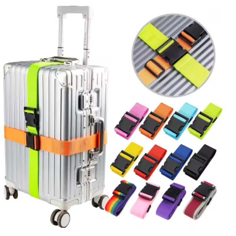 Luggage Strap Belt - Straight Shaped Luggage Straps for Suitcase