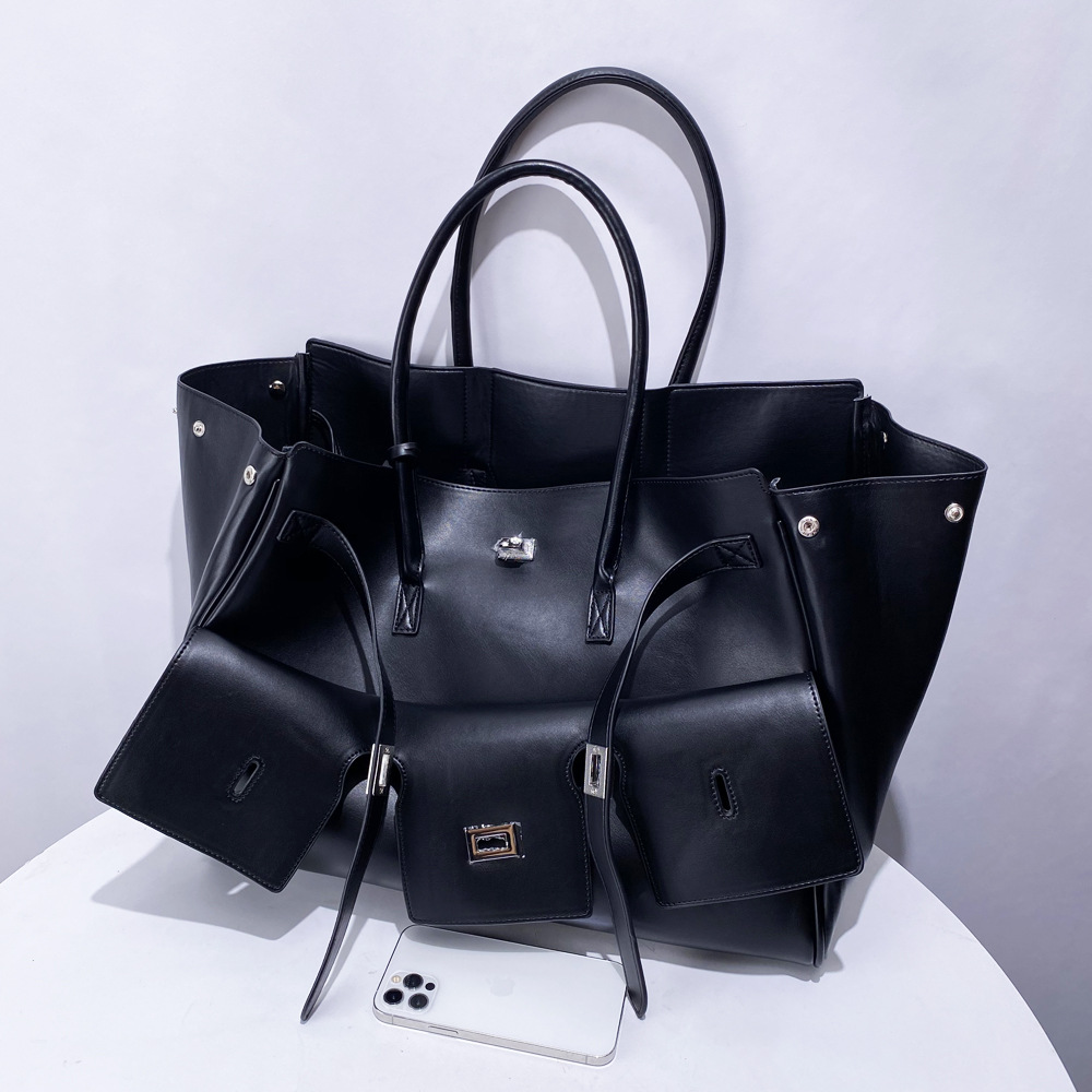 Travel Accessories Luxury Brands - Luxury Designer Large Capacity Lock Tote
