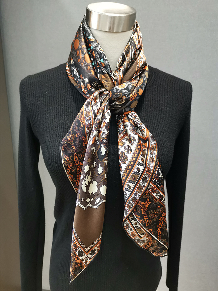 110CM Silk Scarf Luxury Brands - Travel Accessories Luxury Brands review and price