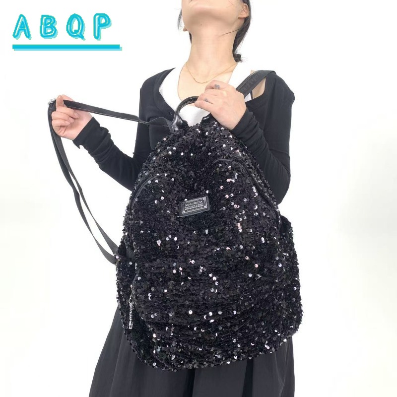 New Women's Sequined Backpack  - Travel Accessories Luxury Brands review and price