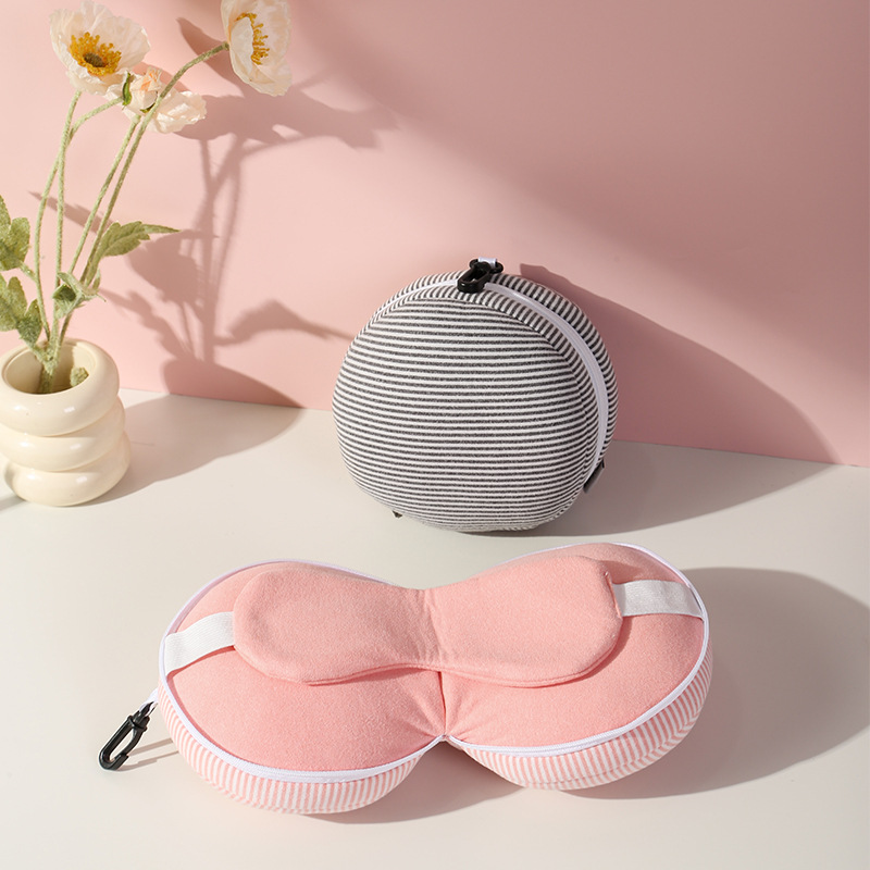 2 in 1 Travel Neck Pillow with - Travel Pillow Inflatable review and price