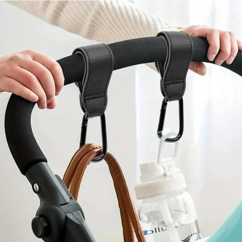 Baby Stroller Hook Fashion PU  - Travel Accessories For 10 Year Old Girl review and price