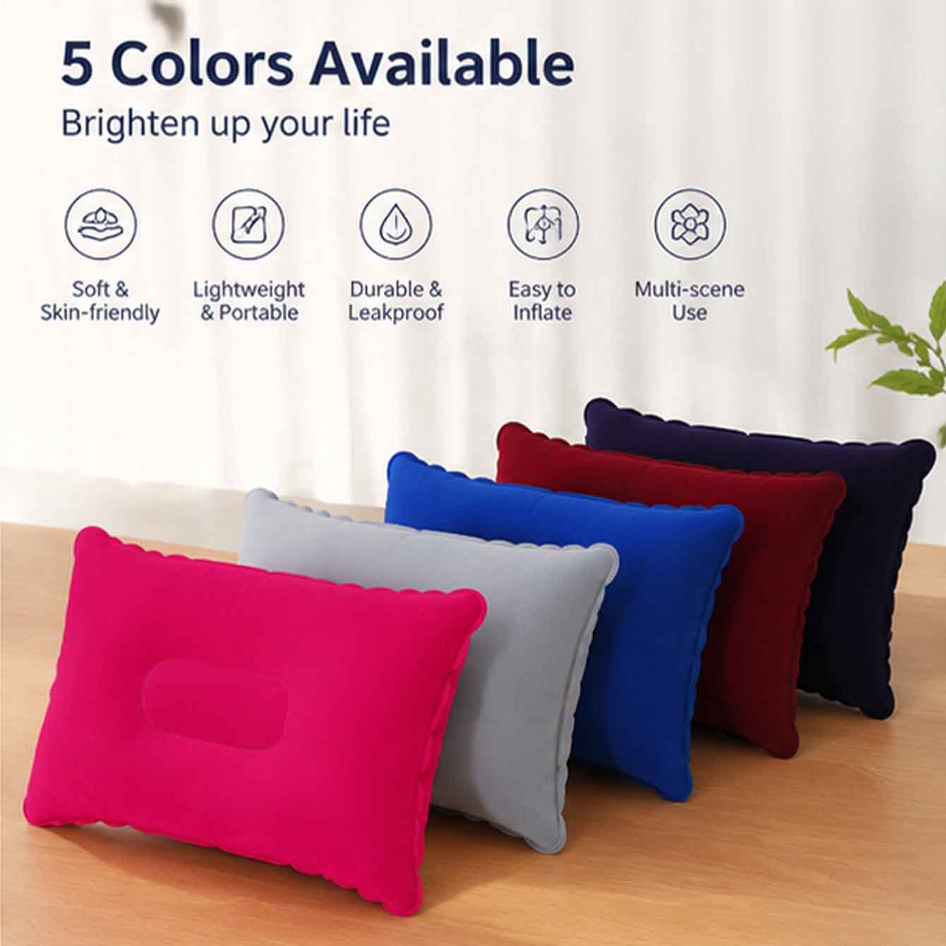 2 Pack Ultralight Inflatable P - Travel Pillow Inflatable review and price