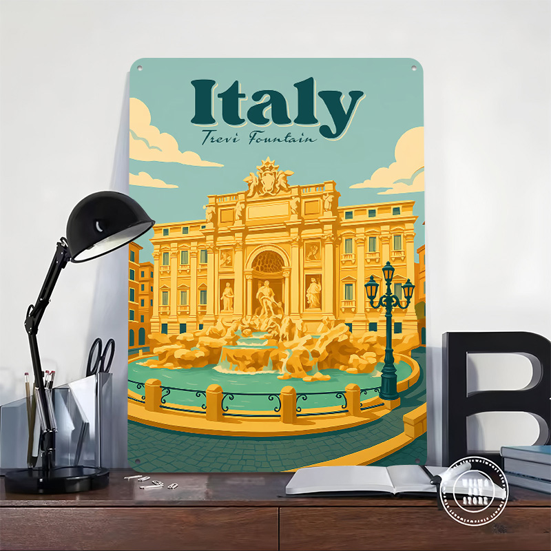 Italy Trevi Fountain Travel Me - Travel Accessories Italy review and price