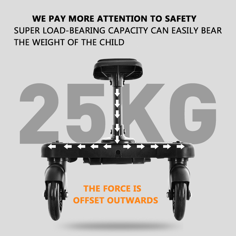 Baby Stroller Auxiliary Pedal  - Travel Accessories Manufacturer review and price