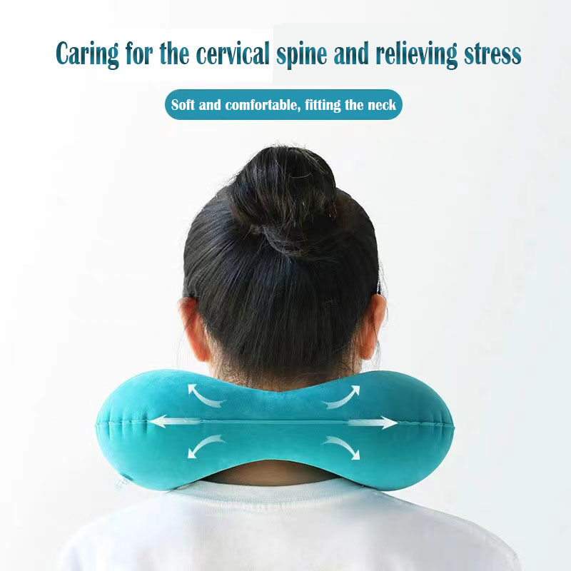 Portable Flocking Inflatable N - Travel Pillow Inflatable review and price