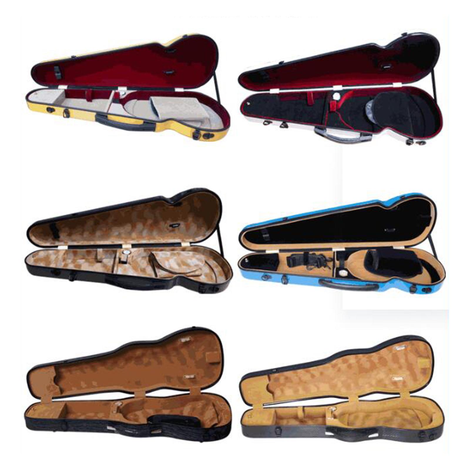 Carbon Fiber Violin Case 4/4 L - Travel Accessories Box review and price
