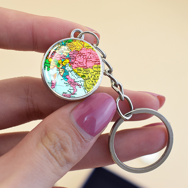 European Countries Map Keychai - Travel Accessories Italy review and price
