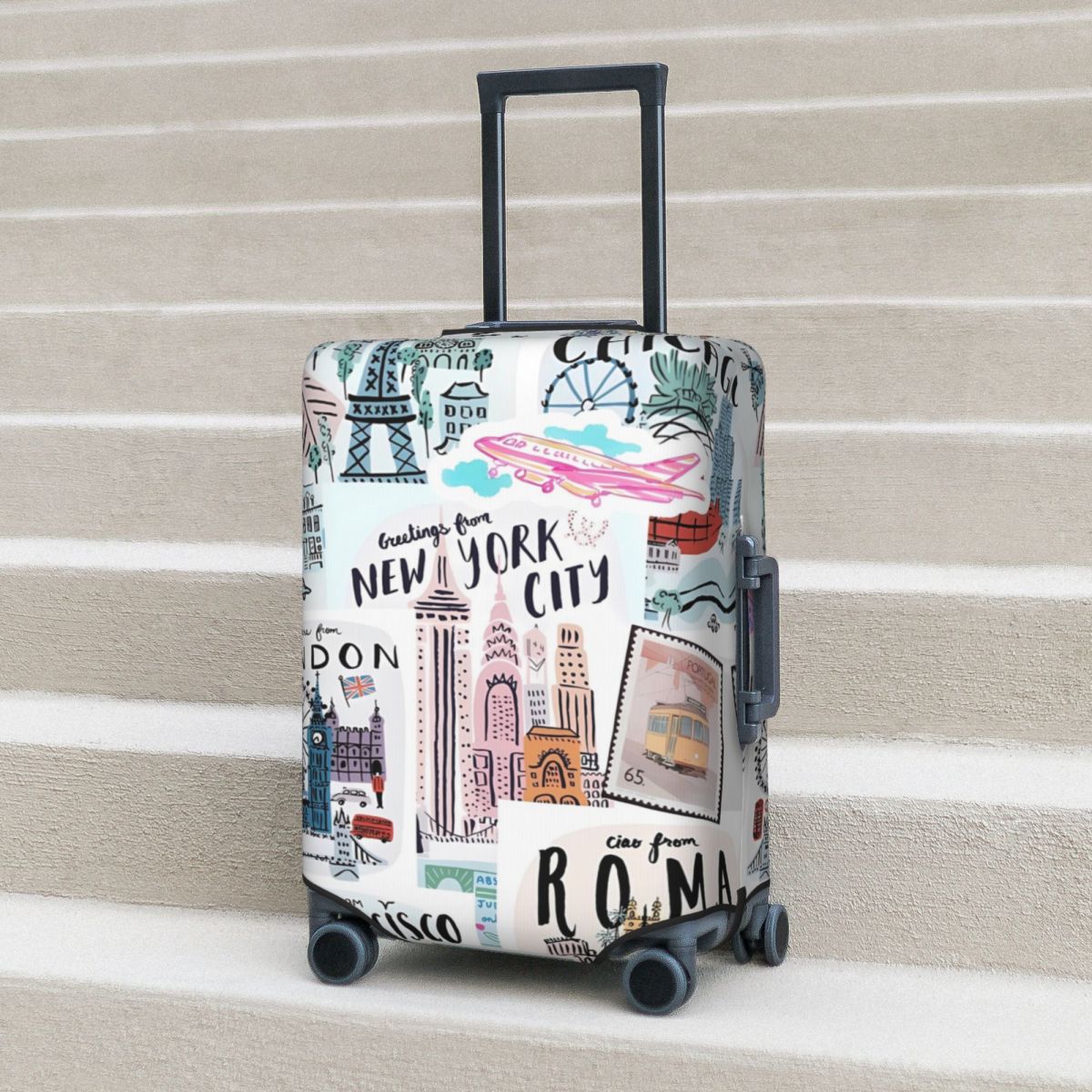 Travel Prints Suitcase Cover N - Travel Accessories New York review and price