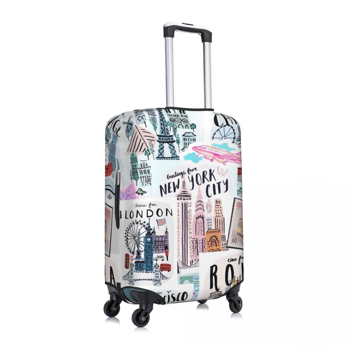Travel Prints Suitcase Cover N - Travel Accessories New York review and price