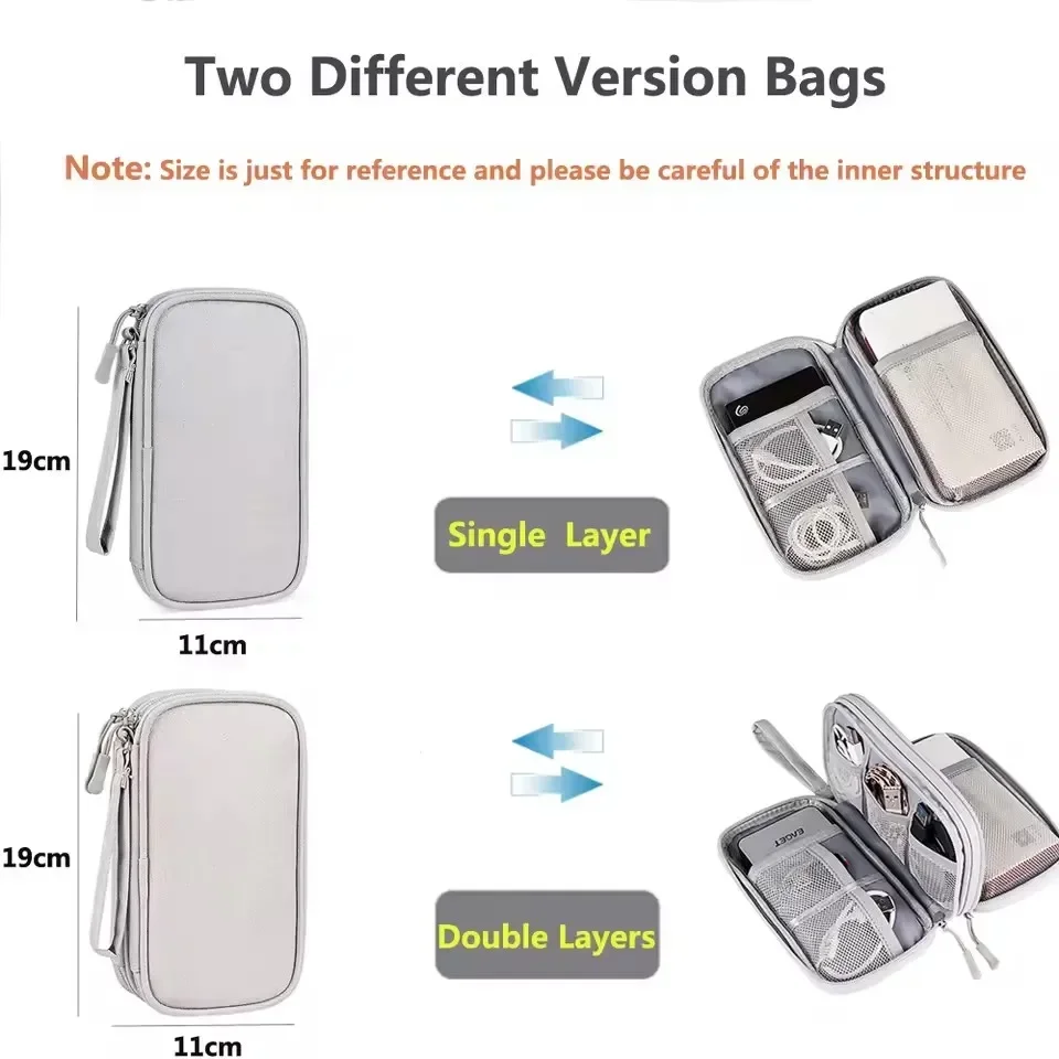 Travel Cable Bag Portable Digi - Travel Accessories Box review and price