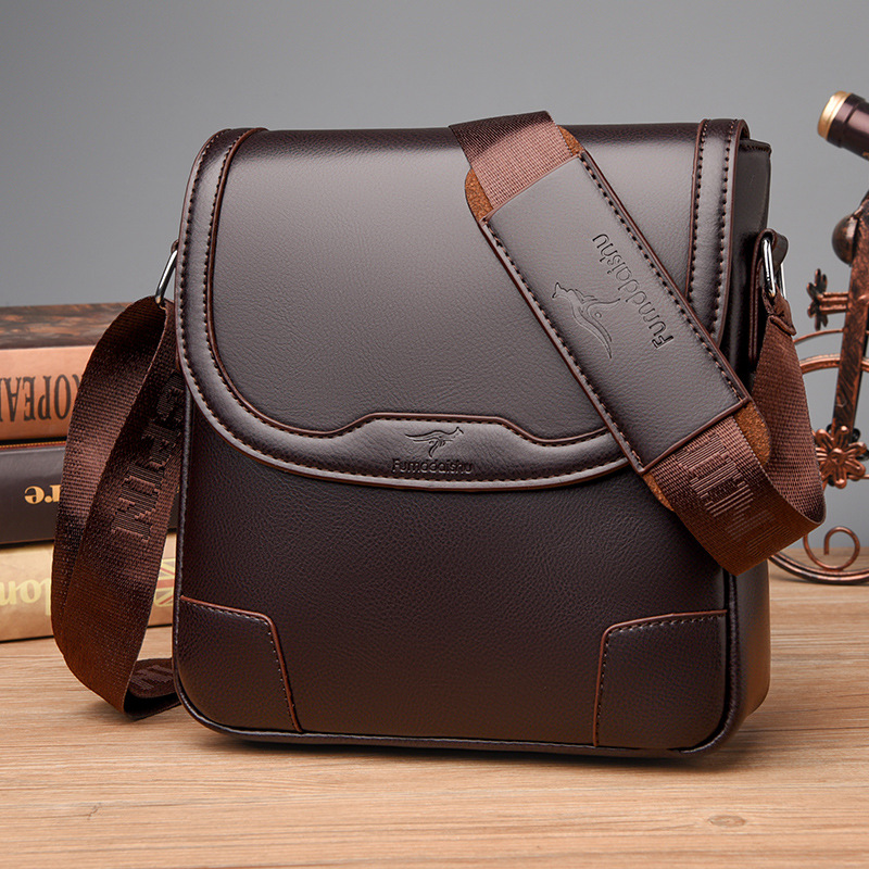 Luxury Brand Men Leather Shoul - Travel Accessories Luxury Brands review and price