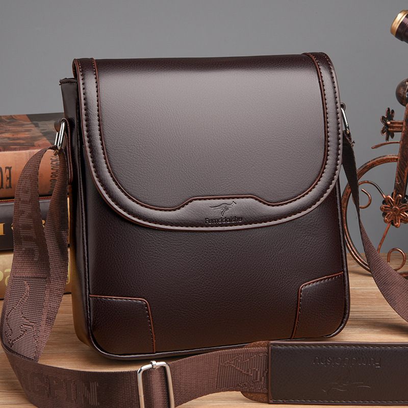 Luxury Brand Men Leather Shoul - Travel Accessories Luxury Brands review and price