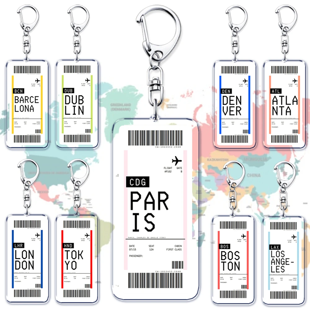 Plane Ticket Boarding Pass Key - Travel Accessories New York review and price