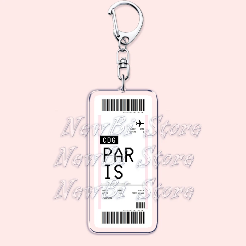 Plane Ticket Boarding Pass Key - Travel Accessories New York review and price