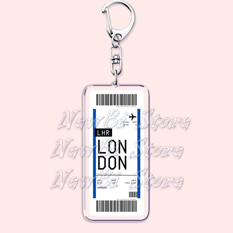 Plane Ticket Boarding Pass Key - Travel Accessories New York review and price