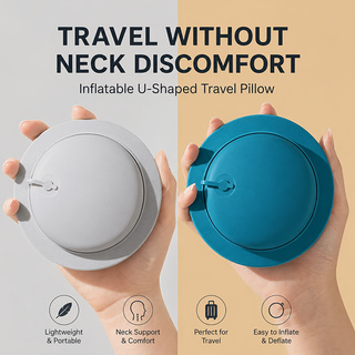SPDJUMPER Inflatable Travel Ne - Travel Pillow Inflatable review and price