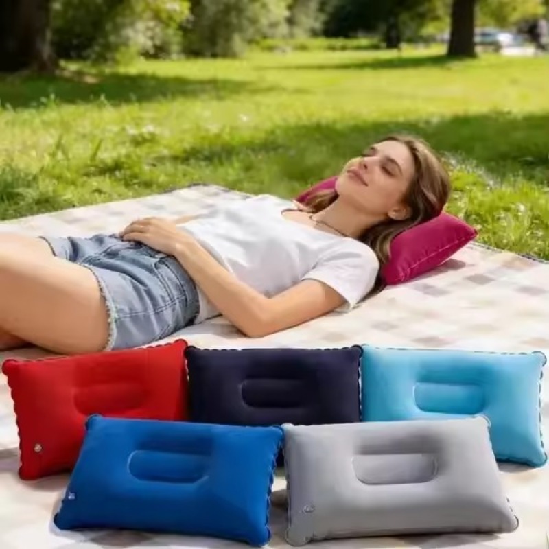 Portable Fold Inflatable Air P - Travel Pillow Inflatable review and price