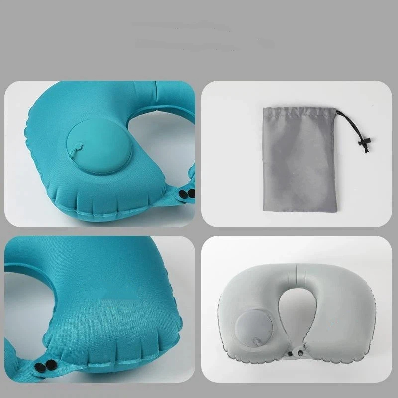 Flocking Inflatable Portable N - Travel Pillow Inflatable review and price